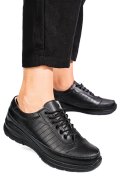 PANTOFI SPORT NEGRI PIELE NATURALA FSP0011801