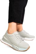 PANTOFI SPORT OLIVE PIELE NATURALA FSP001770
