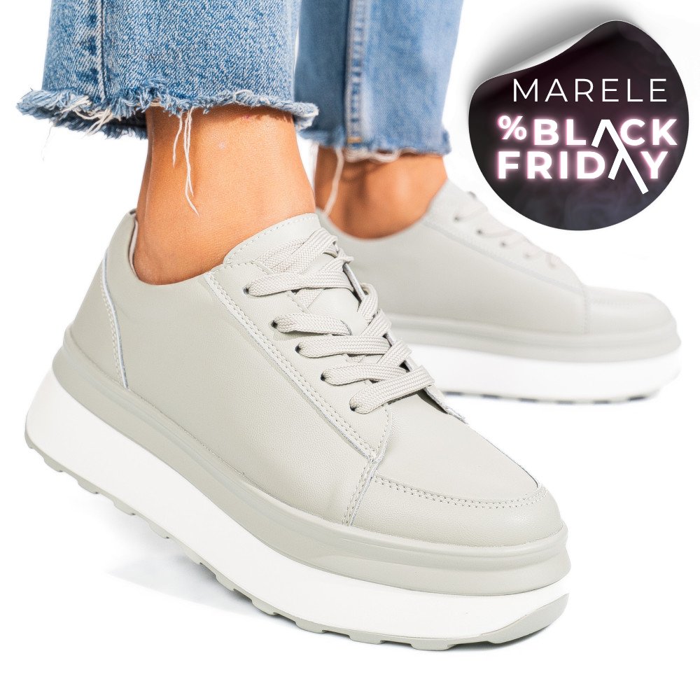 PANTOFI SPORT OLIVE PIELE NATURALA FSP001777