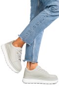 PANTOFI SPORT OLIVE PIELE NATURALA FSP001777
