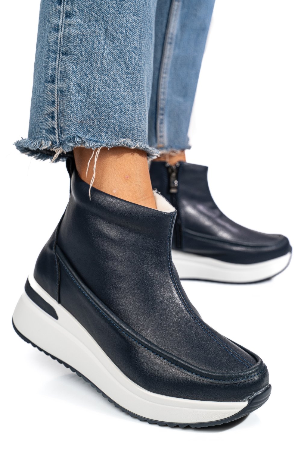 GHETE BLEUMARIN PIELE NATURALA TSP3084