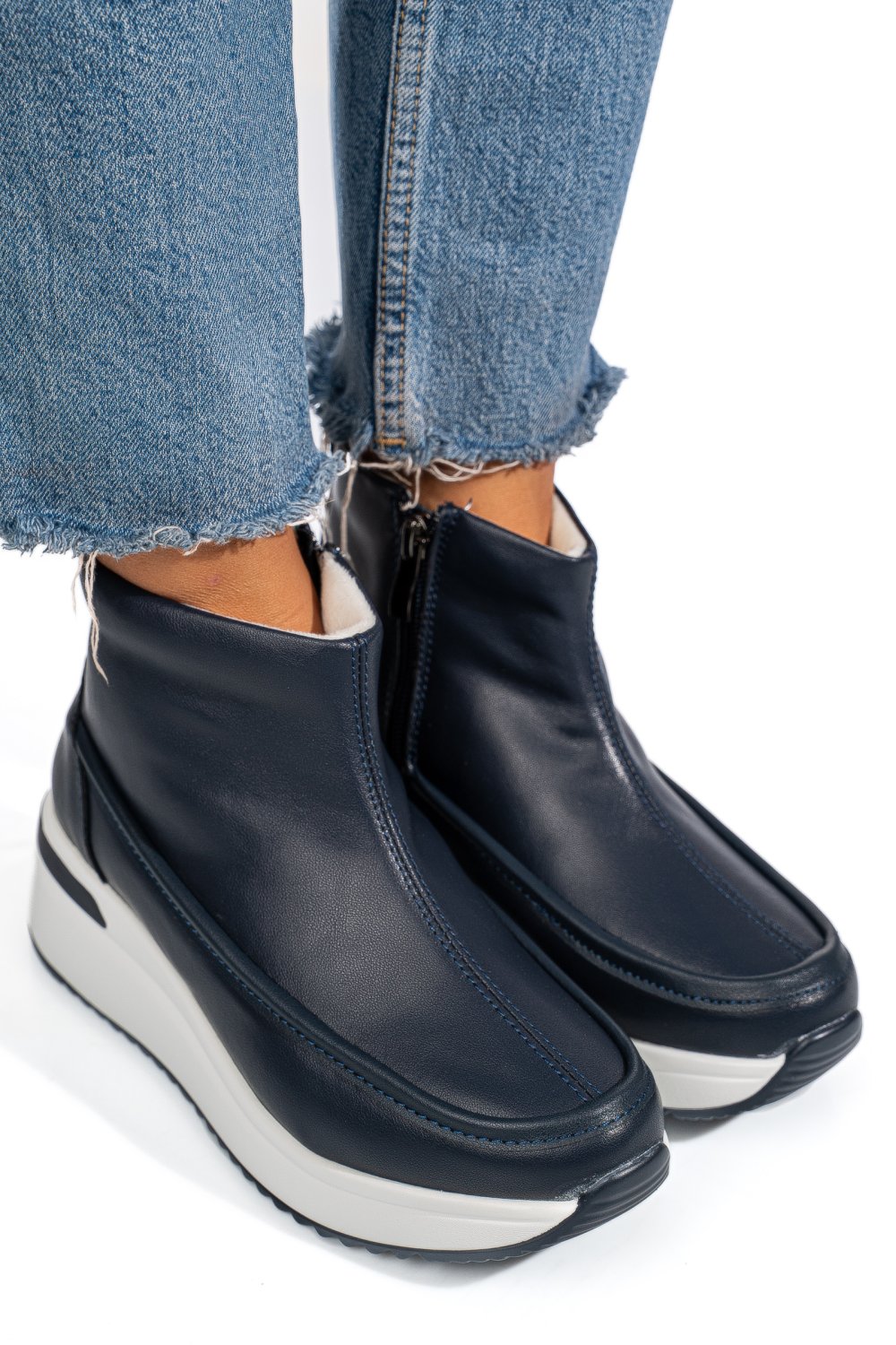 GHETE BLEUMARIN PIELE NATURALA TSP3084
