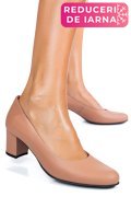 PANTOFI NUDE PIELE NATURALA 1PC507