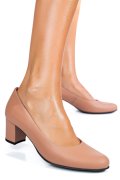 PANTOFI NUDE PIELE NATURALA 1PC507