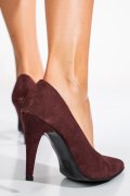 PANTOFI VISINII PIELE NATURALA INTOARSA 1PC910