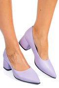 PANTOFI LILA PIELE NATURALA 1PC450