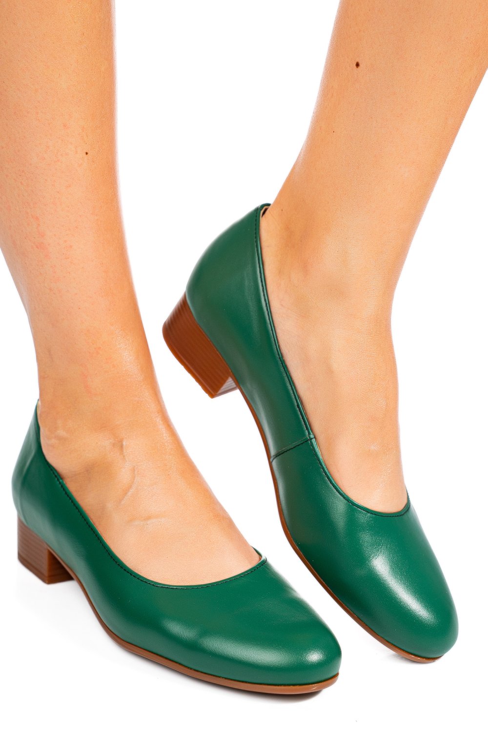 PANTOFI GREEN PIELE NATURALA 2PC040