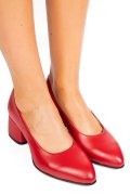 PANTOFI ROSII PIELE NATURALA 1PC450