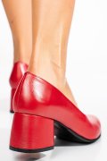 PANTOFI ROSII PIELE NATURALA 1PC450