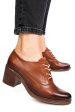 Botine brown piele naturala 0pc17