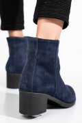 BOTINE ALBASTRE PIELE NATURALA INTOARSA 3S77871