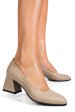 Pantofi bej piele naturala 5s77003