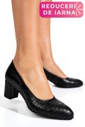 PANTOFI NEGRI CRO PIELE NATURALA 1S77500