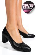 PANTOFI NEGRI CRO PIELE NATURALA 1S77500