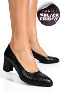 PANTOFI NEGRI CRO PIELE NATURALA 1S77500