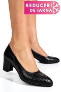 PANTOFI NEGRI CRO PIELE NATURALA 1S77500