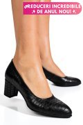PANTOFI NEGRI CRO PIELE NATURALA 1S77500