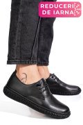 PANTOFI NEGRI PIELE NATURALA 0PC87