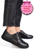 PANTOFI NEGRI PIELE NATURALA 0PC87