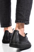 PANTOFI NEGRI PIELE NATURALA 0PC87