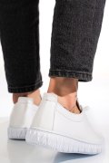 PANTOFI ALBI PIELE NATURALA 0PC88