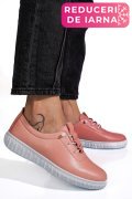 PANTOFI ROZ PIELE NATURALA 0PC88
