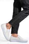 PANTOFI ALBI PIELE NATURALA 0PC86