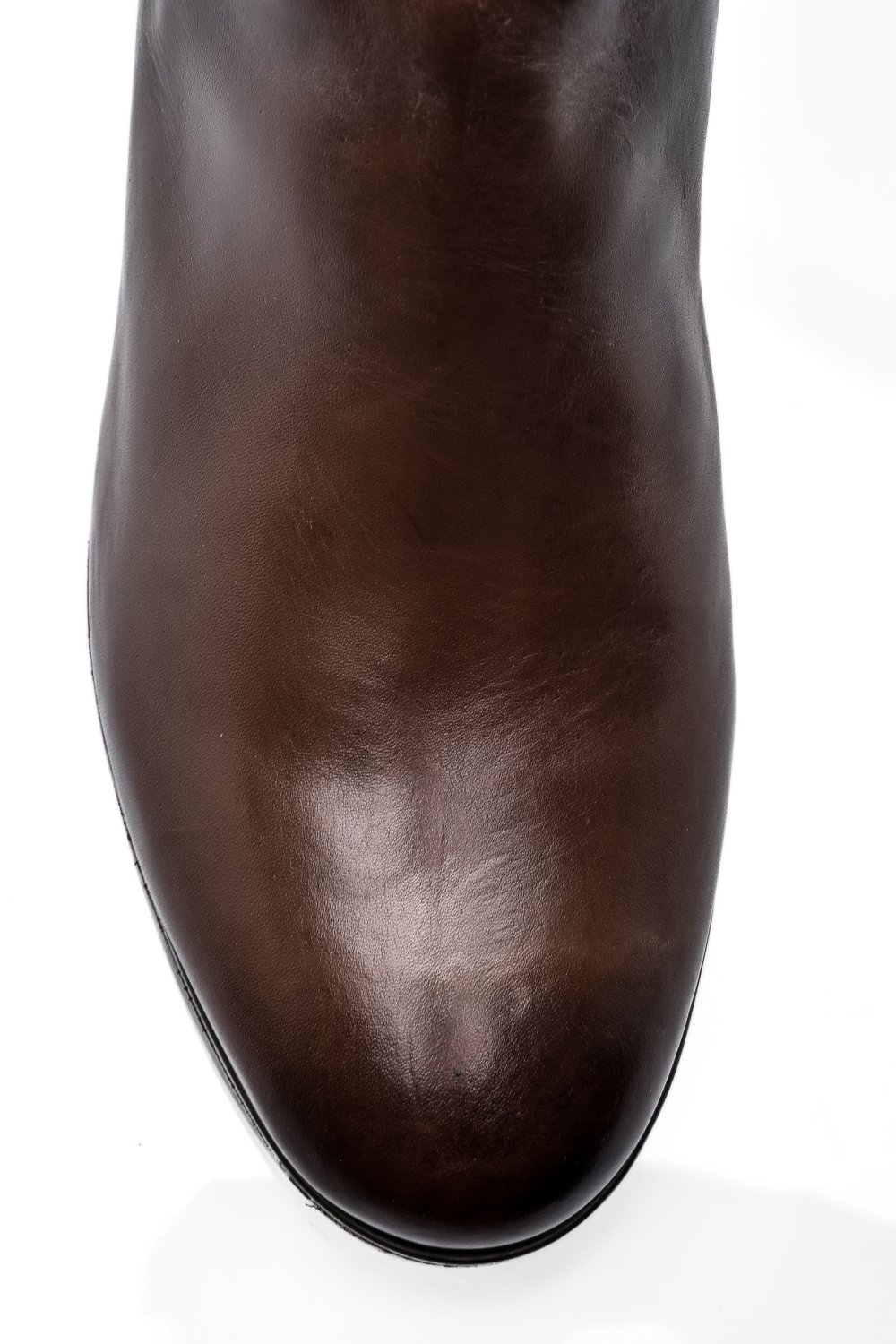 CIZME FEMEI PIELE NATURALA MARO INCHIS WS77B70H09