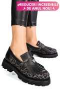 MOCASINI DAMA PIELE NATURALA GREY LEO 3S7795