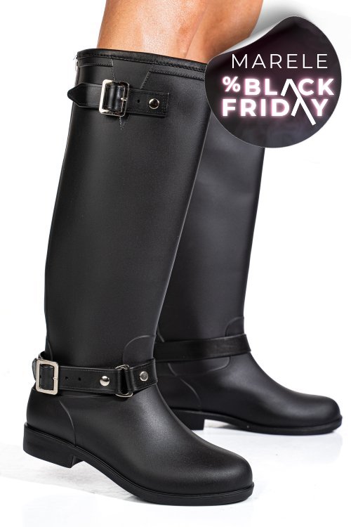 Cizme black rs77j008