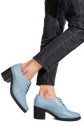 BOTINE BLEU PIELE NATURALA 0PC17