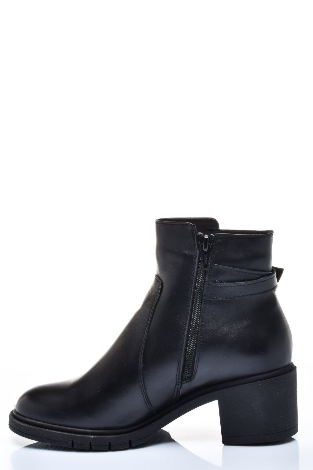 BOTINE FEMEI PIELE NATURALA NEGRE 4S7726