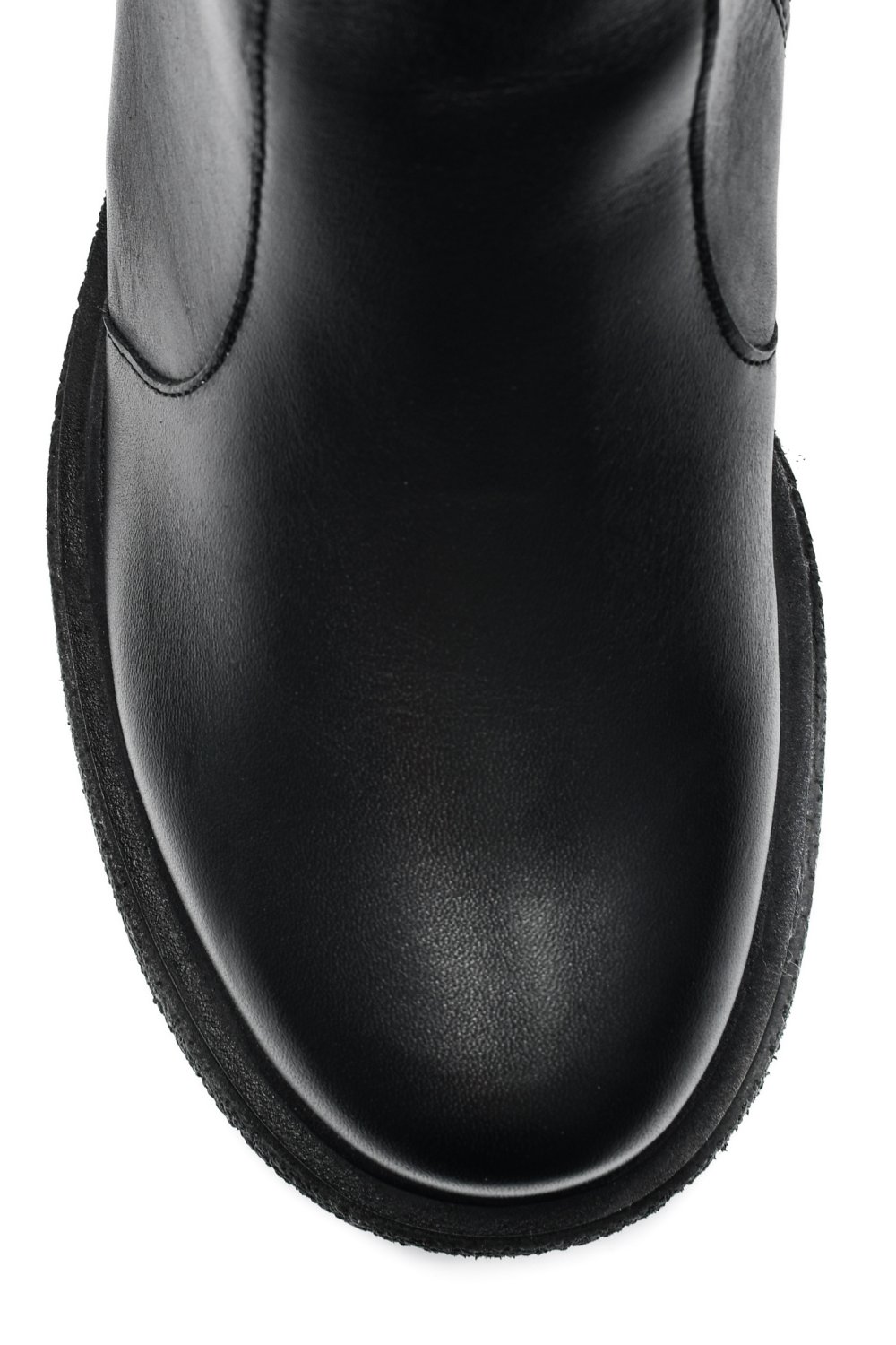 GHETE DAMA IMBLANITE PIELE NATURALA BLACK 4S7724