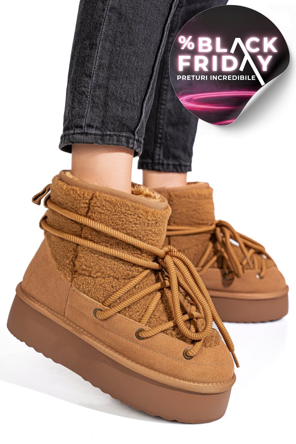 CIZME MARO PIELE NATURALA INTOARSA 1S77265