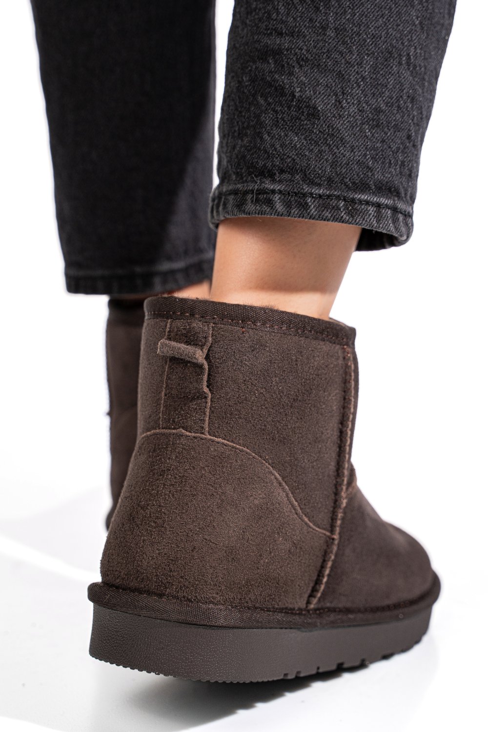 CIZME DAMA IMBLANITE PIELE NATURALA INTOARSA MARO INCHIS IS771201