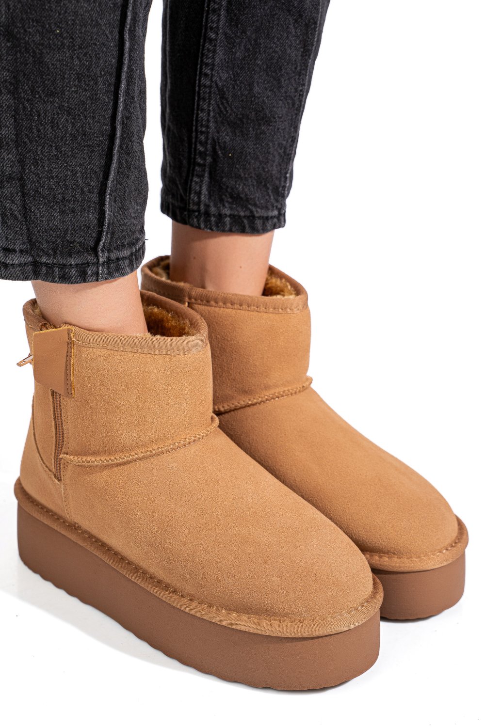 CIZME MARO PIELE NATURALA INTOARSA 1S77252