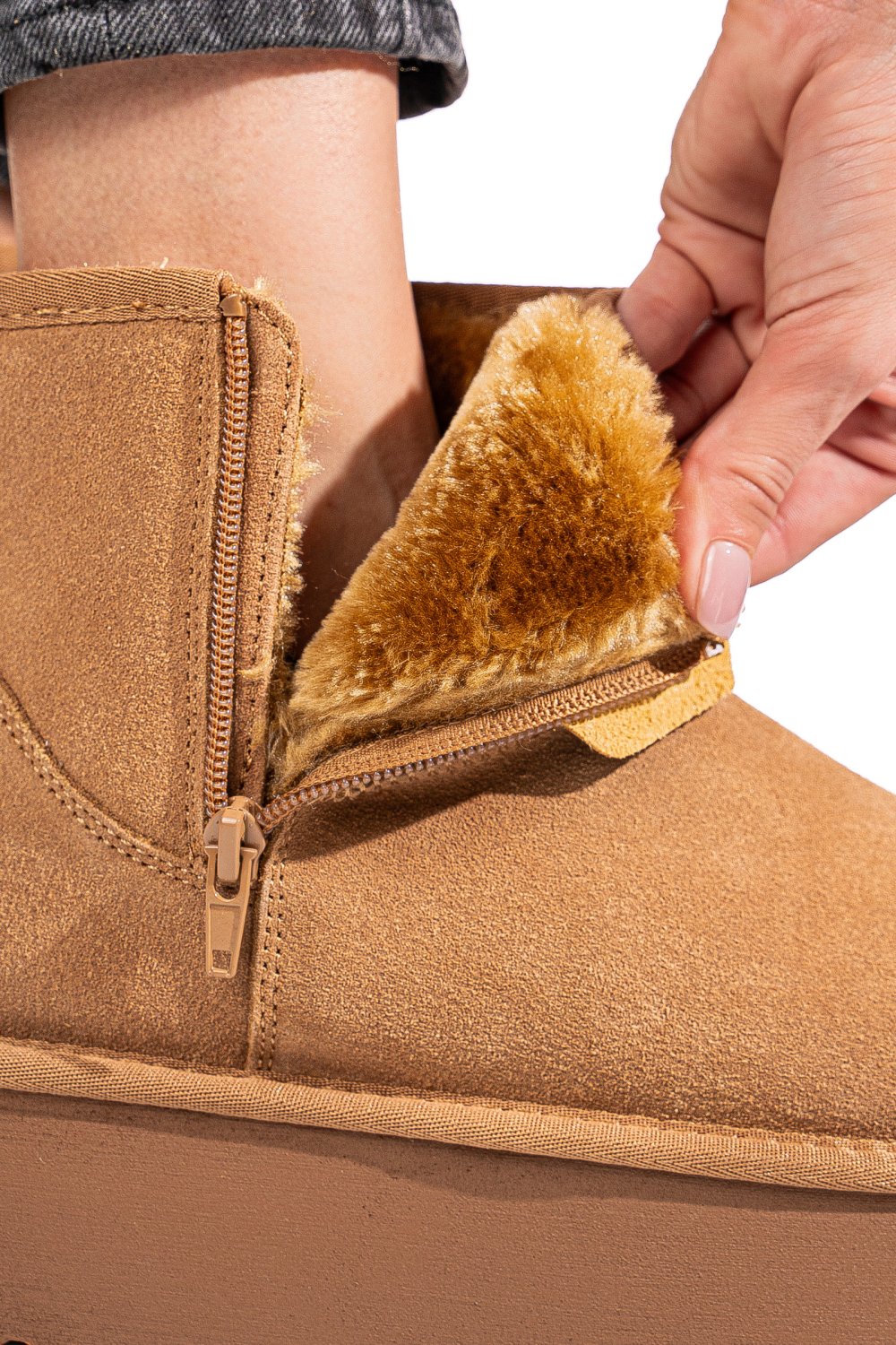 CIZME MARO PIELE NATURALA INTOARSA 1S77252