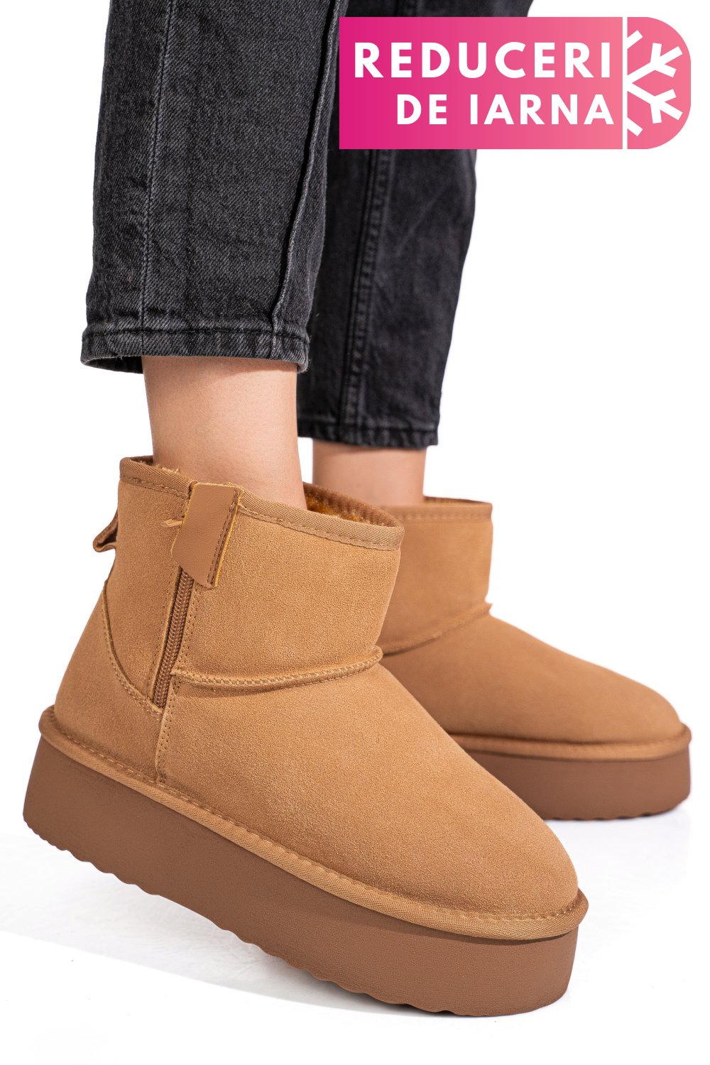 CIZME MARO PIELE NATURALA INTOARSA 1S77252