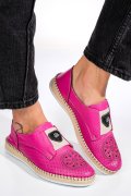 ESPADRILE ROZ PIELE NATURALA 1PC31-3
