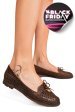 Espadrile maro piele naturala 7pc2101