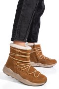 GHETE CAMEL PIELE NATURALA INTOARSA 2SP404