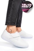 PANTOFI ALBI PIELE NATURALA 0PC85
