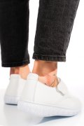 PANTOFI ALBI PIELE NATURALA 0PC85