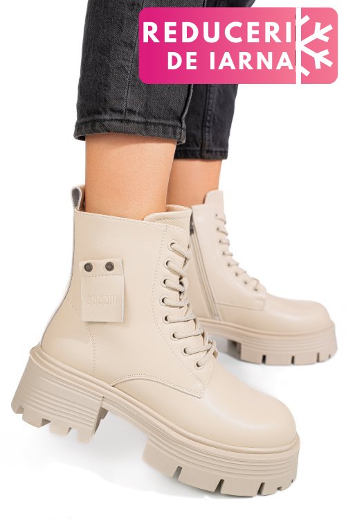 Ghete bej piele naturala gpcdtl56