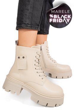 GHETE BEJ PIELE NATURALA GPCDTL56