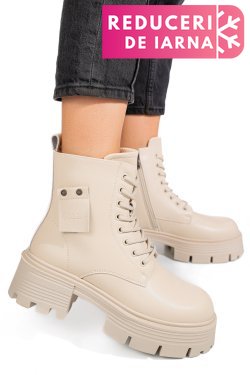 GHETE BEJ PIELE NATURALA GPCDTL56