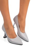 PANTOFI GRI PIELE NATURALA 1PC802