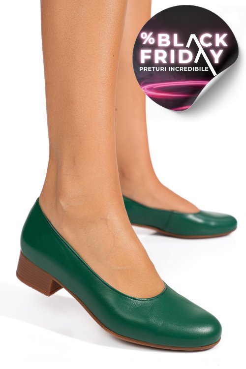 Pantofi green piele naturala 2pc040