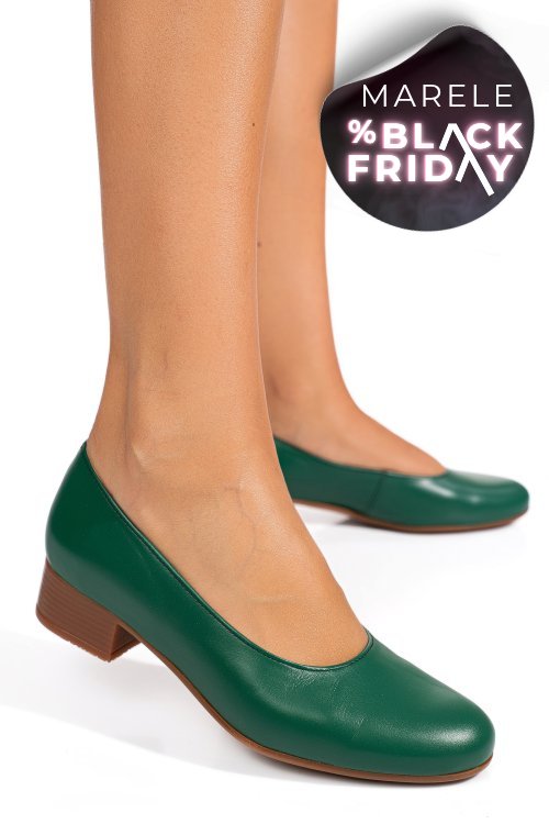 Pantofi green piele naturala 2pc040