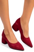 PANTOFI ROSII PIELE NATURALA INTOARSA 1PC450